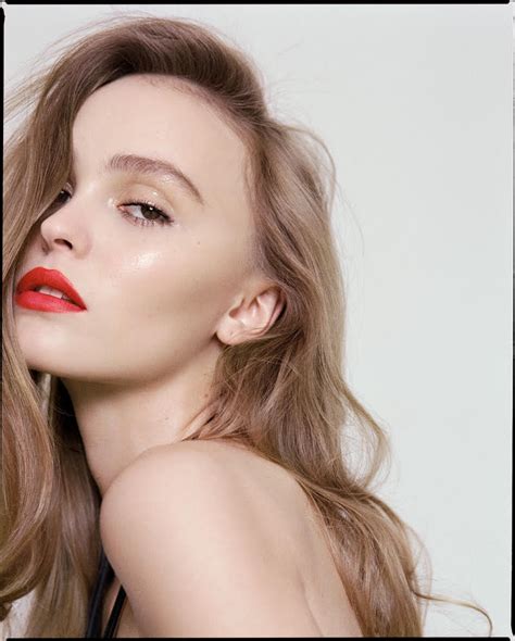 Lily-Rose Depp lipstick